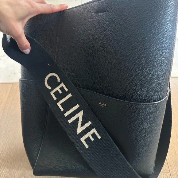 Celine Black Leather Bag - Picture 4 of 6